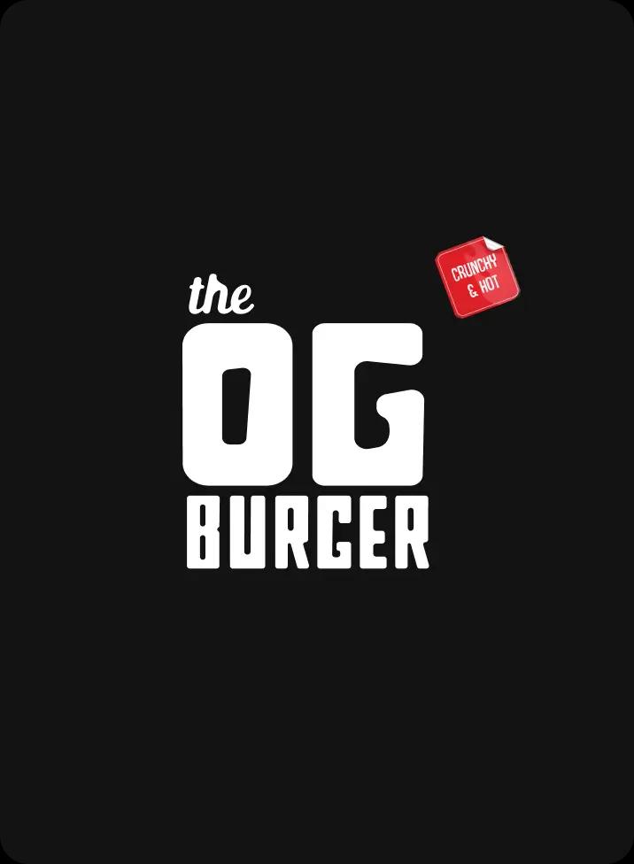 the og burger poster